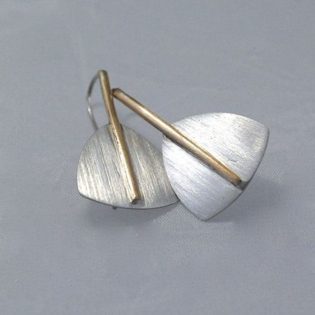 Vintage Silver & Gold Plated Earrings