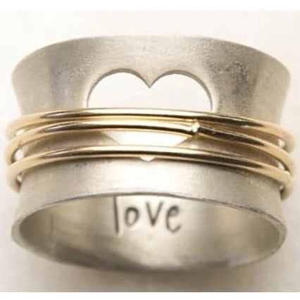 Vintage Timeless Love Ring