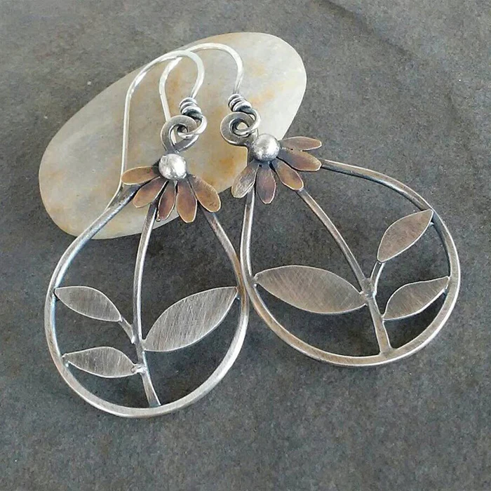 Vintage Flower Earrings