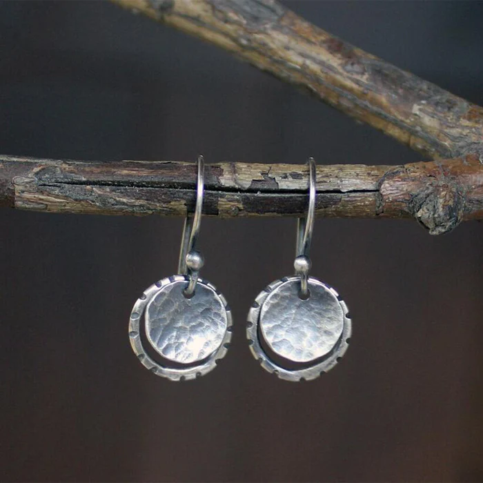 Vintage Silver Plate Earrings