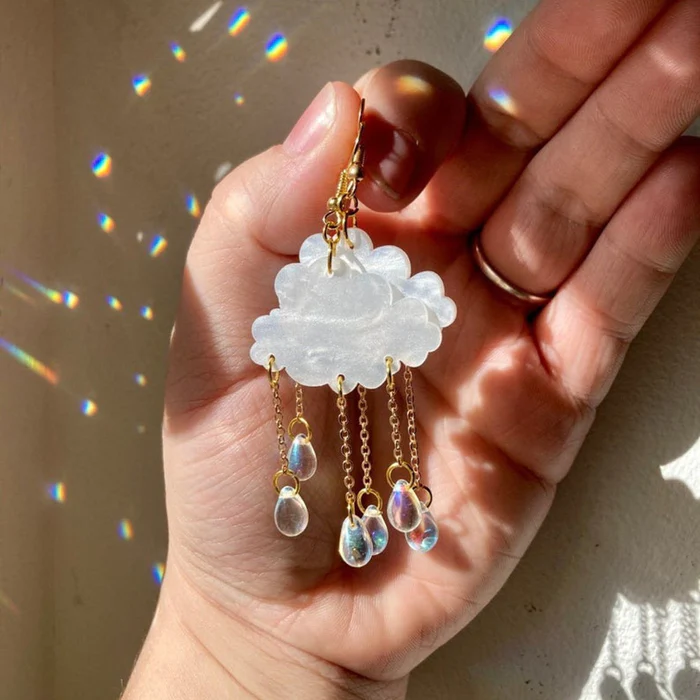 Vintage Cloud Earrings