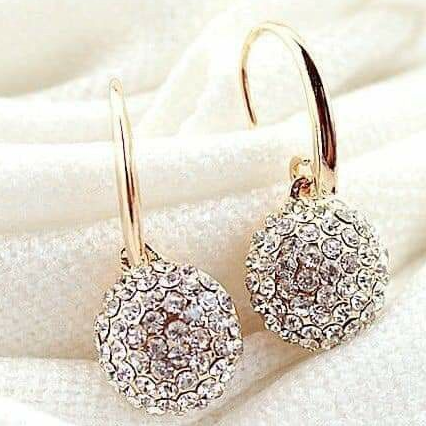 Vintage Bright Drop Earrings